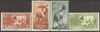 Ifni 1959 Mi# 181-184 ** MNH - Child Welfare / Animals - Ifni