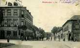 67 - BISCHWEILER I. Els. - Schulstrasse  -  1917  -  CARTE ANIMEE  - ( Dos Taché ) - Bischwiller