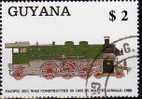 Historische Loks Und Wagen GUYANA 2478+ Block 36 O 10€ Eisenbahn Dampflok Pacific  231 Maffei-Lokomotive BR18 - Altri (Terra)