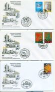 United Nations Austria Vienna 12 FDC Definitive Issues Dauerserie - Collections, Lots & Series