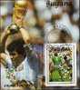Italien 1990 Fussball WM GUYANA 3062 Plus Block 62 O 8€ Spielszene Deutschland Gegen Argentinien Soccer Sheet Bloc Bf - Ohne Zuordnung