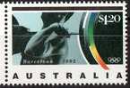 Australia 1992 Barcelona Olympics $1.20 Weightlifting MNH - Mint Stamps