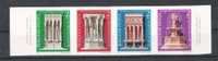 BLOC NSC (**) IDEES EUROPEENNES  1975 DENKMALSCHUTZ  UNGARN HONGRIE MAGYAR POSTA  NON DENTELE - Unused Stamps