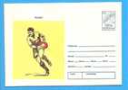 Romania Postal Stationery Cover 1996. Rugby - Rugby