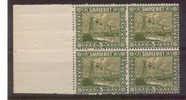 Saargebiet MiNr. 84 Viererblock ** (w299) - Unused Stamps