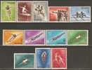 San Marino 1964 Mi# 802-813 ** MNH - 18th Olympic Games, Tokyo - Ongebruikt