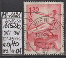 1962 - ÖSTERREICH - SM "Sport - Turner Am Pferd" - O  Gestempelt  -  S: Scan (1152bo 01-03   At) - Oblitérés