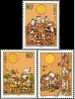China 2002-20 Mid-Autumn Festival Stamps Moon Cake Watermelon Fruit Family Fish Costume Myth - Mitologia