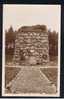 RB 584 - Early Real Photo Postcard Cairn Culloden Moor Inverness-shire Scotland - Inverness-shire