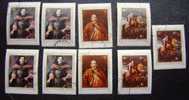 Poland,  1983 - Portraits - Set Of 9 - Jan III Sobieski - Oblitérés