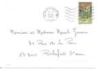 N° Y&t 2708     LETTRE    CHATELLERAULT Vers    ROCHEFORT/MER    Le 31 AOUT1992 - Lettres & Documents