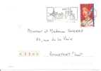 N° Y&t 3000A       Lettre    A UTUN    Vers    ROCHEFORT/MER      Le 24 AOUT1996 - Lettres & Documents