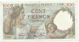 Billet 100 Francs Sully GO.8.2.1940.GO - 100 F 1939-1942 ''Sully''