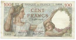 Billet 100 Francs Sully TZ.22.2.1940.TZ - 100 F 1939-1942 ''Sully''