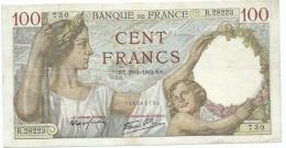 Billet 100 Francs Sully RY.29.1.1942.RY - 100 F 1939-1942 ''Sully''