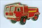 CAMION POMPIERS 4X4 - Marque BRIMMONT - Badges Impact - 487 - Pompiers