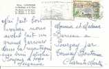 N° Y&t 1293  CP LOURDES Vers TONNAY CHARENTE Le 01 JUILLET 1961 - Covers & Documents