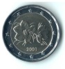 ** 2 EUROS FINLANDE 2001 PIECE NEUVE ** - Finlandia