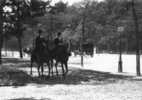 75 - Paris 1900 : A Cheval Au Bois De Boulogne (REPRODUCTION) - Transport Urbain En Surface