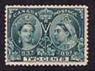 Victoria Jubilee  Two Cents  Sc 52  Great Centering  Fresh Color MH * - Ungebraucht
