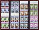 Romania Roumanie 1998 - Famous People, Overprint MNH Block Mi 5352-62 - Nuevos