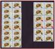 Romania Roumanie 1999 - Insects, Bug, Dinosaurs Overprint MNH Block Mi 5394-00 - Nuevos