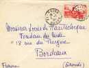 Lettre De El Hajeb Maroc Pour Bordeaux 1950 - Cartas & Documentos