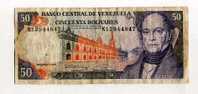 - VENEZUELA   . BILLET DE 50 B. 1992 - Venezuela