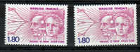 VARIETE N° YVERT 2218 PIERRE ET MARIE CURIE  NEUFS LUXES VOIR DESCRIPTIF - Unused Stamps