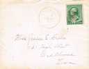 1081. Carta STUART (Iowa) 1888. Fancy Cancel - Cartas & Documentos