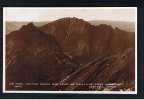 RB 585 - Real Photo Postcard Cir Mhor Caisteal Abhail & Ceum Na Cailliche From Summit Of Goatfell Isle Of Arran Scotland - Ayrshire