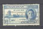 Bahamas 1938 SG. 177    3d. King George VI. Victory - 1859-1963 Colonia Britannica