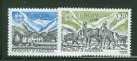 FRENCH ANDORRA 1986 EUROPA CEPT MNH - 1986