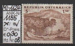 1962 - ÖSTERREICH - SM A. Satz "Österreichischer Wald" S 1,50 Sepia -  O  Gestempelt - S.Scan  (1155o 08   At) - Usati