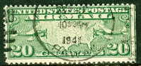 1926 20 Cent U.S. Air Mail Two Mail Planes #C9 - 1a. 1918-1940 Usati