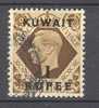 Kuwait 1948-49 SG. 71   1r. On 1s. King George VI GB Overprinted KUWAIT - Koweït