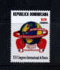 Dominicana 2006 Yv1510 ** (7.50€) XVI Congreso Internacional De Boxeo. Globo Terráqueo, Guantes. Ver Scan - Boxing