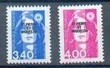 SPM 354  - YT 555 - 556 ** - Unused Stamps