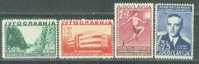 YU 1938-358-61 MOTIVE, YUGOSLAVIA, 4v, * - Unused Stamps