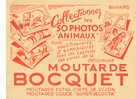 BU 134 / BUVARD     MOUTARDE BOCQUET - Moutardes