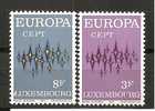 Luxembourg1972: EUROPA 796-7mnh** - 1972