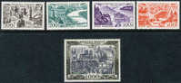 France C23-27 (Yvert 24-27+29) Michel 861-865  SUPERB Mint Never Hinged Airmail Set From 1949-50 - 1927-1959 Postfris