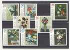 Poland, Serie 8, Year 1989, SG 4359-3266, Flower Paintings, MNH/PF - Nuovi