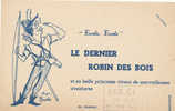 BU 184/ BUVARD      CINEMA  LE DERNIER ROBIN DES BOIS - Cinéma & Theatre
