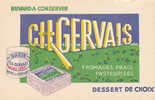 BU 206/ BUVARD      FROMAGE FRAIS CH  GERVAIS - Leche