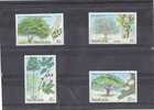 St Lucia, Serie 4, Year 1984, SG 699-702, Forestry Resources, MNH/PF - St.Lucie (1979-...)