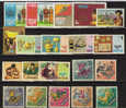 Q284-  BHUTAN - MNH - NICE LOT OF 20 STAMPS, DIFFERENT THEMES - Bhoutan