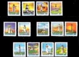 1991-1992 2nd Print Taiwan Lighthouse Stamps Island - Islands