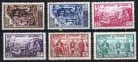 Algerie N° 319 / 324 Neufs Avec Charnière * - Unused Stamps