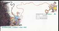 Australia 1990 International Literacy Year PSE First Day - Entiers Postaux